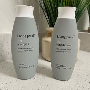 Living Proof full shampoo and conditioner set